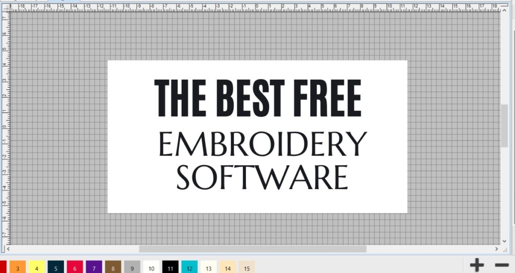 Best free embroidery software EMBROIDERYPRO