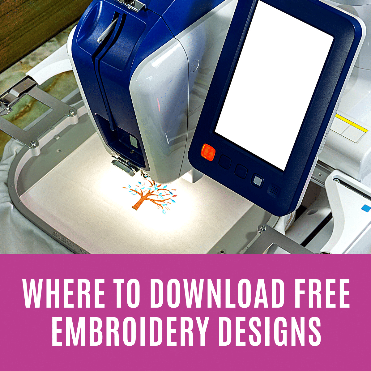 Embroidery machine Designs to download