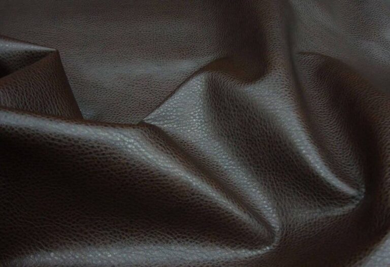 How to sew faux leather tips