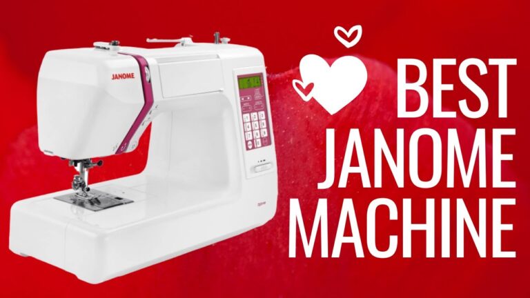 Which Janome sewing machine to choose?
