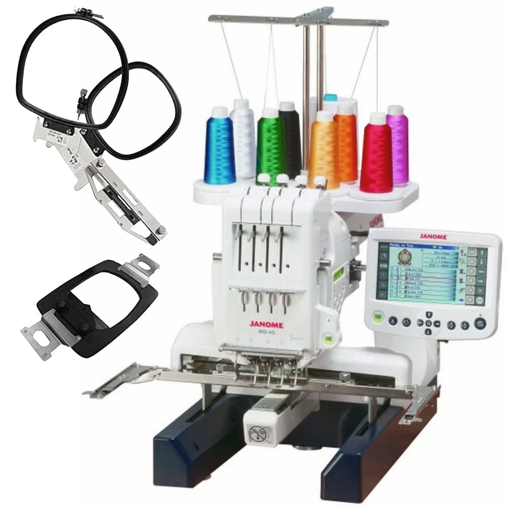 Janome MB-4S Commercial 4 Needle Embroidery Machine