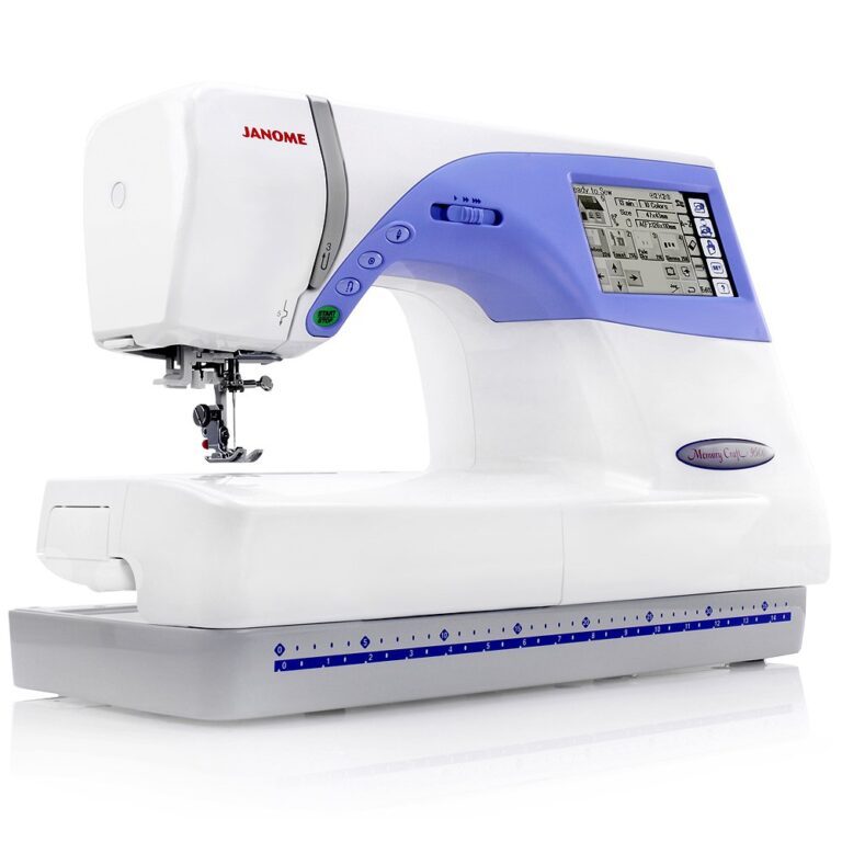 Janome Memory Craft MC 9500 Sewing and Embroidery Machine