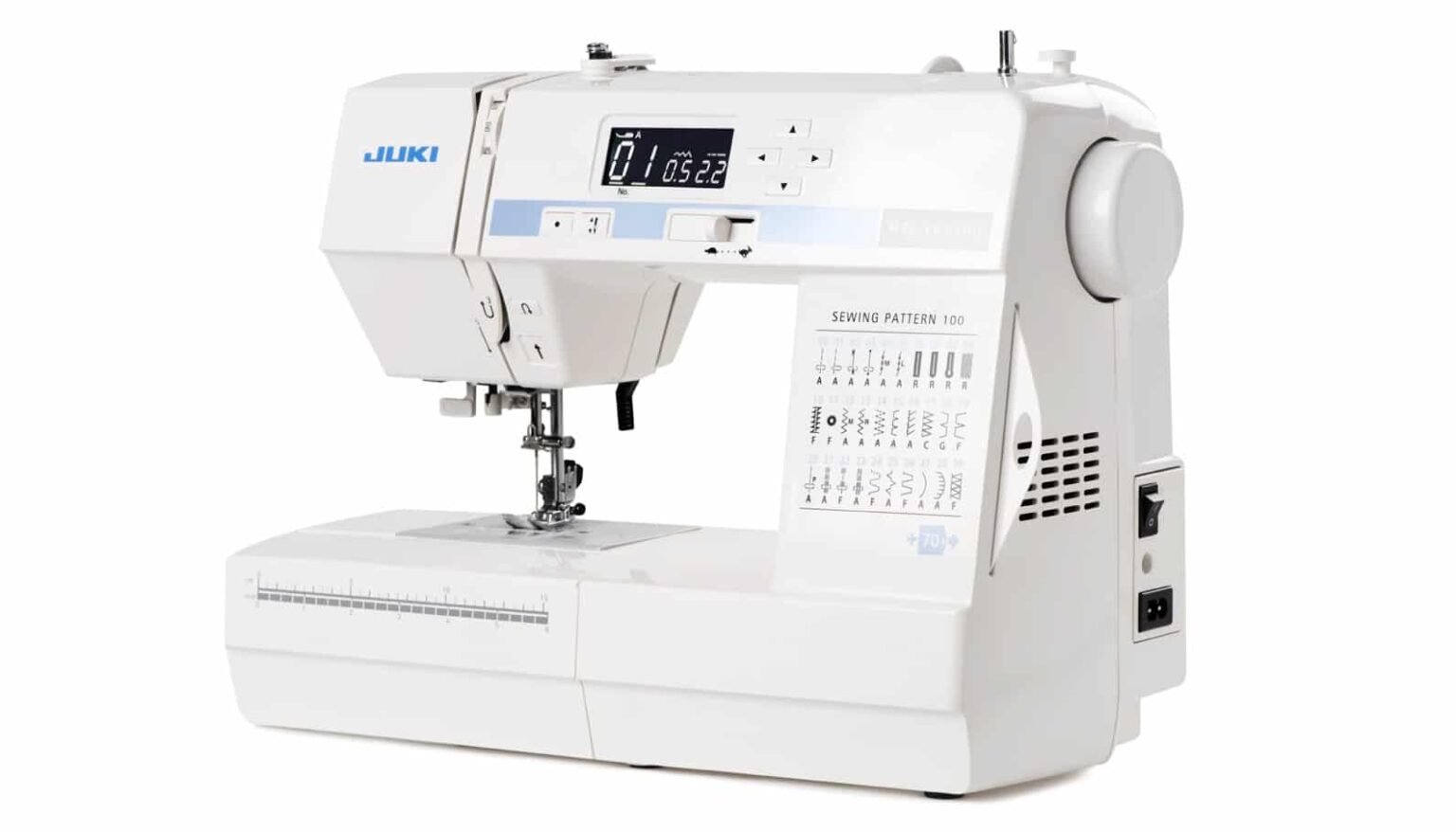 Test and review of the Juki HZLLB5100 sewing machine EMBROIDERYPRO