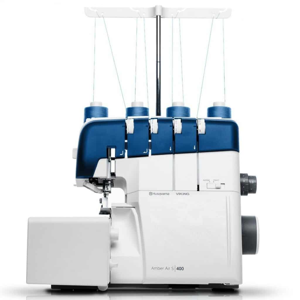 Husqvarna Viking Amber Air S 400 Serger Reviews EMBROIDERYPRO