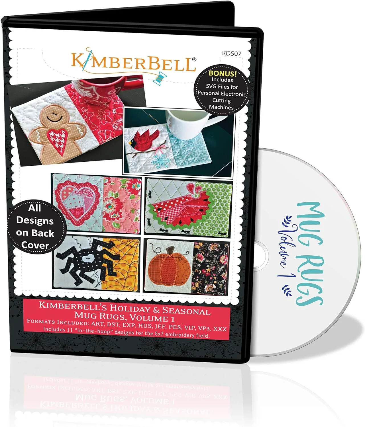 Kimberbell Holiday & Seasonal Mug Rugs Vol. 1
