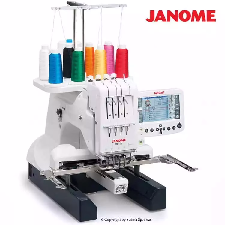 EMBROIDERY-PRO Embroidery machine Blog 6 Janome MB-4S Four-Needle Embroidery Machine